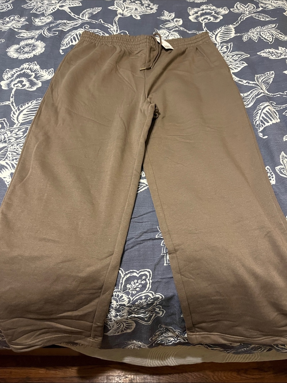 H&M Brown Men's Drawstring Sweatpants